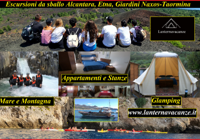 Campeggio Bungalow Gole Alcantara Mini Glamping Lanternavacanze